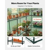 image:imageVEVOR Walkin Greenhouse 54 x 811 x 772 Greenhouse for Outdoors with Windows PE Cover 2 Tiers 14 Shelves RollUp Zipper Door Walk in Green House Portable Plant Garden Hot House for BackyardGreen