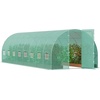 image:imageVEVOR Walkin Tunnel Greenhouse 194x97x65 ft Hoop House Greenhouse Tunnel Plant Hot House with Galvanized Steel Frame White PE Cover Rollup Zipper Door and 12 Windows for OutdoorGreen