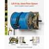 image:imageVEVOR Wall Mounted Garden Hose Reel Holds 125 ft 58inch Hose HeavyDuty Water Hose Winder SpaceSaving Design Outdoor Manual Reel with Brass Fitting and Storage Basket for Yard LawnBronze