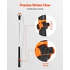image:imageVEVOR Watering Wand 36Inch Extra Long Heavy Duty Garden Hose Wand with 8 Spray Patterns amp 180 Swivel Head Long Hose Nozzle Sprayer with onoff Thumb Control Ideal for Hanging Baskets36 Inch
