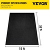 image:imageVEVOR Weed Barrier Fabric Heavy Duty 4x100FT 58oz Woven Landscape Fabric Garden Fabric Weed Barrier Weed Control Fabric Ground Cover Geotextile Fabric for Landscaping Weed Block Gardening MatNon Woven