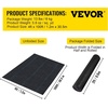image:imageVEVOR Weed Barrier Fabric Heavy Duty 4x100FT 58oz Woven Landscape Fabric Garden Fabric Weed Barrier Weed Control Fabric Ground Cover Geotextile Fabric for Landscaping Weed Block Gardening MatWoven