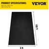 image:imageVEVOR Weed Barrier Fabric Heavy Duty 4x100FT 58oz Woven Landscape Fabric Garden Fabric Weed Barrier Weed Control Fabric Ground Cover Geotextile Fabric for Landscaping Weed Block Gardening MatNon Woven
