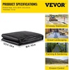image:imageVEVOR Weed Barrier Fabric Heavy Duty 4x100FT 58oz Woven Landscape Fabric Garden Fabric Weed Barrier Weed Control Fabric Ground Cover Geotextile Fabric for Landscaping Weed Block Gardening MatWoven