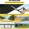 image:imageVEVOR Weed Barrier Fabric Heavy Duty 4x100FT 58oz Woven Landscape Fabric Garden Fabric Weed Barrier Weed Control Fabric Ground Cover Geotextile Fabric for Landscaping Weed Block Gardening MatNon Woven