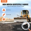 image:imageVEVOR Weed Barrier Fabric Heavy Duty 4x100FT 58oz Woven Landscape Fabric Garden Fabric Weed Barrier Weed Control Fabric Ground Cover Geotextile Fabric for Landscaping Weed Block Gardening MatNon Woven