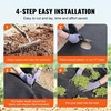 image:imageVEVOR Weed Barrier Fabric Heavy Duty 4x100FT 58oz Woven Landscape Fabric Garden Fabric Weed Barrier Weed Control Fabric Ground Cover Geotextile Fabric for Landscaping Weed Block Gardening MatNon Woven