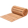 image:imageVEVOR Wooden Garden Pathway Roll Out Cedar Outdoor Walkway 8 ft x 17 in NonSlip Curved Garden Walkway Beach Wood Road FloorDecorative Lawn Paver for Backyard Boardwalk Wedding Party8ft17in