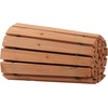image:imageVEVOR Wooden Garden Pathway Roll Out Cedar Outdoor Walkway 8 ft x 17 in NonSlip Curved Garden Walkway Beach Wood Road FloorDecorative Lawn Paver for Backyard Boardwalk Wedding Party8ft17in