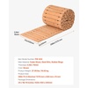 image:imageVEVOR Wooden Garden Pathway Roll Out Cedar Outdoor Walkway 8 ft x 17 in NonSlip Curved Garden Walkway Beach Wood Road FloorDecorative Lawn Paver for Backyard Boardwalk Wedding Party16ft17in