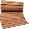 image:imageVEVOR Wooden Garden Pathway Roll Out Cedar Outdoor Walkway 8 ft x 17 in NonSlip Curved Garden Walkway Beach Wood Road FloorDecorative Lawn Paver for Backyard Boardwalk Wedding Party8ft17in
