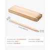 image:imageVEVOR Wooden Garden Stakes 25 Pcs 48x05x069 in Survey Grading Stakes Garden Ground Stake with Sharp Point Fir Wood Plant Support Stake Sign Posts for Silt Fence Backyard Boundaries Baselines05 x 15 x 24in25pcs