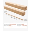 image:imageVEVOR Wooden Garden Stakes 25 Pcs 48x05x069 in Survey Grading Stakes Garden Ground Stake with Sharp Point Fir Wood Plant Support Stake Sign Posts for Silt Fence Backyard Boundaries Baselines075 x 075 x 36in50pcs
