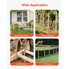 image:imageVEVOR Wooden Garden Stakes 25 Pcs 48x05x069 in Survey Grading Stakes Garden Ground Stake with Sharp Point Fir Wood Plant Support Stake Sign Posts for Silt Fence Backyard Boundaries Baselines075 x 075 x 36in50pcs
