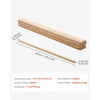 image:imageVEVOR Wooden Garden Stakes 25 Pcs 48x05x069 in Survey Grading Stakes Garden Ground Stake with Sharp Point Fir Wood Plant Support Stake Sign Posts for Silt Fence Backyard Boundaries Baselines075 x 075 x 48in25pcs