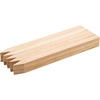 image:imageVEVOR Wooden Garden Stakes 25 Pcs 48x05x069 in Survey Grading Stakes Garden Ground Stake with Sharp Point Fir Wood Plant Support Stake Sign Posts for Silt Fence Backyard Boundaries Baselines05 x 15 x 24in25pcs