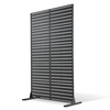 image:imageVEVOR Wooden Privacy Screen36 W x 73 H Outdoor Privacy Screen Freestanding Wood Privacy Panel with StandOutdoor Divider for Balcony Patio Lawn GardenBlack