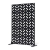 image:imageVEVOR Wooden Privacy Screen36 W x 73 H Outdoor Privacy Screen Freestanding Wood Privacy Panel with StandOutdoor Divider for Balcony Patio Lawn GardenBlack Up