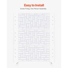 image:imageVEVOR Wooden Privacy Screen36 W x 73 H Outdoor Privacy Screen Freestanding Wood Privacy Panel with StandOutdoor Divider for Balcony Patio Lawn GardenWhite Street
