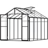 image:imageVEVOR 6 x 4 FT Polycarbonate Greenhouse Heavy Duty Outdoor Green House with Adjustable Vent amp PushPull Lockable Door Quick Setup Aluminum Frame Walkin Greenhouse Sunroom for Outside Garden Lawn810 Ft