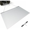 image:imageVEVOR Baseball Field Drag Mat Field Drag Yard Drag for ATVs UTVs Tractors Durable Galvanized Steel Mesh Drag Mat with Towing Chain for Gravel Driveway Ruts Farm Field Leveling7913 x 4803 x 039 inch