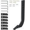 image:imageVEVOR Box Blade Shank 18 Scarifier Shank 4 Holes Box Scraper Shank Ripper Shank with Removable Tapered Teeth and Pins Adjustable Shanks Assembly for Replacement Digging Plowing 6PCS18 5PCS
