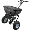 image:imageVEVOR Broadcast Spreader 12ft Spreading Width Push Broadcast Spreader with 13 AllTerrain Tires Adjustable Flow Control 130lbs Capacity Hopper Lawn Spreaders for Fertilizer Seed Ice Melt