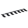 image:imageVEVOR Bucket Tooth Bar 60 Heavy Duty Tractor Bucket 7 Teeth Bar for Loader Tractor Skidsteer 4560 lbs LoadBearing Capacity Bolt On Design for Efficient Soil Excavation and Bucket Protection53in