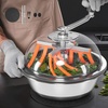 image:imageVEVOR Bud Leaf Bowl Trimmer 24 Spin Cutting Machine with Clear Visibility Dome Sharp Stainless Steel Blades Wet amp Dry Trimming for Buds Leaves Hydroponics Solid Metal Gear Box and Hand PrunerSilver