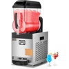 image:imageVEVOR Commercial Slushy Machine 12L Single Tank Frozen Drink Machine 48 Cups Stainless Steel Margarita Smoothie Frozen Drink Maker Slushie Maker for Home Party Restaurants Cafe BarsBlack