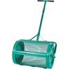 image:imageVEVOR Compost Spreader 24 in Wide Peat Moss Spreader with PushTow Handle 4 Heights Adjustable PowderCoated Steel Garden Peat Moss Roller Heavy Duty Grass Seed Spreaders for Planting Seeding