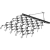 image:imageVEVOR Drag Harrow 4 x 5 ft Chain Harrow  Made from Q235 Steel UTV Tractor Attachments for Landscape Leveling or Sod Prepping Durable Harrow Rake for Gravel Driveway Farm Field Garden Black4x4