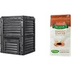 image:imageVEVOR Garden Compost Bin 80 Gallon BPA Free Composter amp Jobes Organics 09926 Fast Acting Fertilizer Compost Starter 4 Pound