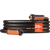 image:imageVEVOR Garden Hose 75 ft 58 Heavy Duty 4Layer Rubber Water Hose 150PSI Working amp 600PSI Burst Flexible amp Nonkink Outdoor Waterhose with 34 Fitting Lightweight Hoses for Gardening Cleaning25 ft