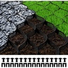 image:imageVEVOR Ground Grid 27 ft x 4 ft 1885 lbs per Sq Ft Load Geo Grid 2 Depth Permeable Stabilization System for DIY Patio Walkway Shed Base Light Vehicle Driveway Parking Lot Grass and Gravel25ft x 95ft