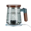 image:imageVEVOR Hydrogen Water Pitcher 400 ml Hydrogen Water Cup Portable Hydrogen Generator SPE Technology Hydrogen Water Generator with Wireless Charging Base Hydrogen Rich Water Bottle Glass Health Cup