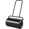 image:imageVEVOR Lawn Roller 13 Gallon Large Capacity SandWater Filled Heavy Duty Steel Material with EasyTurn Plug and UShaped Ergonomic Handle for Convenient Push and Pull for Garden Farm Park Black13gal