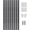 image:imageVEVOR Metal Landscape Edging 10 Packs 60 in RustResistant Aluminum Alloy Landscape Edging Bendable Garden Edging Border Heavy Duty Lawn Edging Fence for Flower Bed Yard Pathway8 Packs 72 in