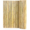image:imageVEVOR Natural Rolled Bamboo Fence EcoFriendly Privacy Screen  6 ft H x 8 ft L x 075 in D Decorative for Garden Backyard Balcony Patio Pool SideRolled Fence