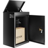 image:imageVEVOR Package Delivery Boxes for Outside Extra Large Mailbox with Coded Lock Galvanized Steel Wall Mounted Mailboxes 173x138x228 AntiTheft Baffle IPX3 Waterproof for Porch Curbside106D x 154W x 205H