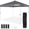 image:imageVEVOR Patio Gazebo for 1012 Person 10 x 13 FT Backyard Gazebo with Mosquito Netting Metal Frame and PU Coated 180G Polyester Outdoor Canopy Shelter for Patio Backyard Lawn Garden DeckGray