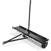 image:imageVEVOR PullBehind Thatch Remover 60 Width 3Point Dethatcher Equipped with 32 Durable Steel Prongs TractorCompatible 3Point Hitch Garden Rake Ideal for Soil Preparation and Grass Maintenance40 Tow Behind Dethatcher