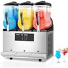 image:imageVEVOR Slushie Machine 12L317Gal x 4 Tank Commercial Slushy Maker Frozen Drink Maker with SelfCleaning Margarita Machine for Restaurants Bars Party for Slushie Margaritas Milkshake amp More36L