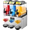 image:imageVEVOR Slushie Machine 15L Single Tank Commercial Margarita Machine 60 Cups Stainless Steel Margarita Smoothie Frozen Drink Machine Slushy Machine for Home Party Restaurants Cafe Bars15Lx3