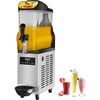 image:imageVEVOR Slushie Machine 3L100oz x 2 Tank Slushy Machine for Home No Ice Needed Frozen Drink Maker Margarita Maker with SelfCleaning for Frozen Margaritas Frapps Milkshake amp MoreSilver
