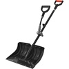 image:imageVEVOR Snow Shovel for Driveway 16 in Wide Aluminum Alloy Snow Shovel Non Slip Grip Large Capacity Snowplow Shovels Detachable amp Lightweight Snows Removal Tool for Garden Car Camping Outdoors18 inch