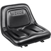 image:imageVEVOR Universal Tracor Seat Lawn Mower Seat with Micro Switch and Drainage Holes 63118 inch Extended Slot Tractor Seat for Tractor Loader ExcavatorOne piece style