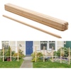 image:imageVEVOR Wooden Garden Stakes 25 Pcs 48x05x069 in Survey Grading Stakes Garden Ground Stake with Sharp Point Fir Wood Plant Support Stake Sign Posts for Silt Fence Backyard Boundaries Baselines075 x 075 x 48in25pcs