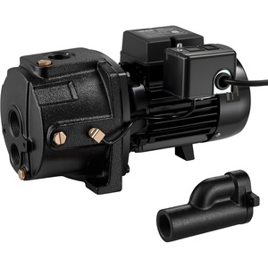 image:imageVEVOR 1 HP Shallow Well Jet Pump AC 115230 Volt 1400 GPH Dual Voltage Cast Iron Well Jet Pump with 164 ft Max Head Lift Automatic Pressure Switch for Garden Irrigation Lawn Sprinkler System1 HP