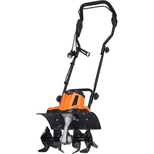 image:imageVEVOR 10 Amp Electric Tiller 14 Tilling Width 394 Tilling Depth Corded Electric TillerCultivator Steel Mn Tines Rototiller for Garden Lawn Soil Digging10 Amp  14 width